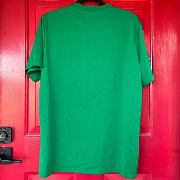 Vineyard Vines Men's Medium Performance Green Golf Short Sleeve Shirt Outdoor - Picture 3 of 4